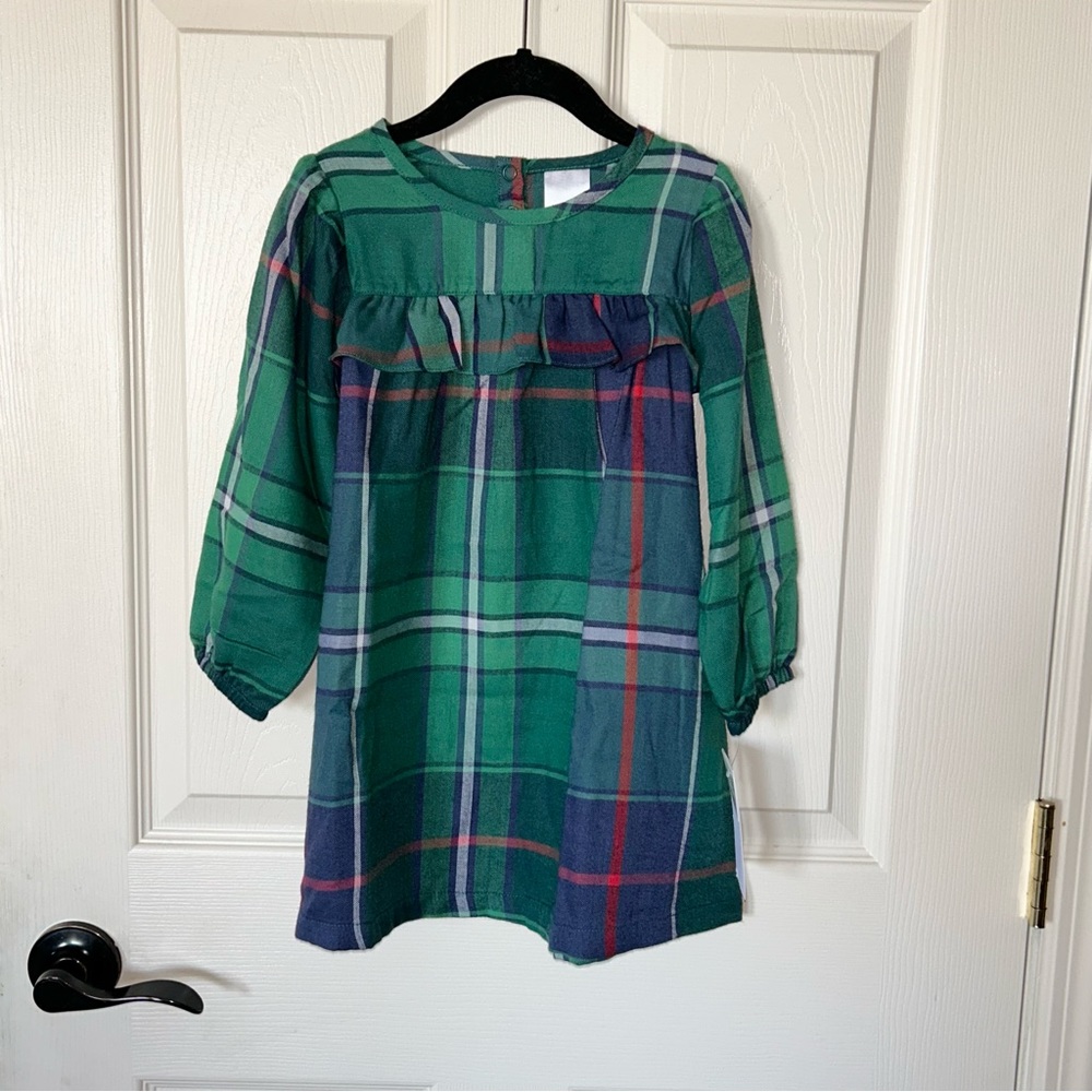 Nordstrom Green Ruffle Flannel Nightgown✨